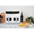 Miniatyrbild 5 av 5: Hot Air Fryer - MEDION - P20 XXL Twin - 2600 W - 2 korgar - 9 program - Vit