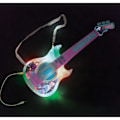 Miniatyrbild 2 av 5: THE FROZEN QUEEN - Lysande elektronisk gitarr med glasögon utrustad med mikrofon