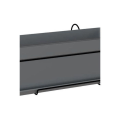 Miniatyrbild 2 av 2: ARTEVASI - Kit planteringsmaskin capri 50cm v2 antracit 50,2 x 28,5 x h20,7 cm - 1,54l