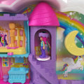 Miniatyrbild 3 av 5: Polly Pocket - Rainbow Unicorn Frisörsalong Set - Frisörhuvud - 4 år+ HYD97