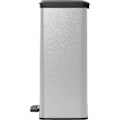 Miniatyrbild 3 av 5: Rektangulär papperskorg - DECO BIN - CURVER - 65L - Modern design - 49 x 29 x 61 cm - Metallic grå
