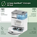 Miniatyrbild 2 av 6: iRobot Roomba Plus 405 Combo Robot + AutoWash - Multifunktionsbas - Tvätta och torka våtservetter - LiDAR Clearview