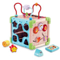 Miniatyrbild 3 av 6: VTECH CUBE NATURE INTERAKTIV MULTIAKTIVITET (LEKSAK MED FSC-CERTIFIERAD TRÄDEL)