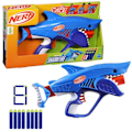 Miniatyrbild 2 av 6: Nerf Junior Wild Sharkfire blaster, lätt att använda, 8 Nerf Elite pilar, från 6 år