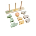 Miniatyrbild 1 av 6: Fisher-Price-Trädjur att stapla och sortera, 10 stycken HXV04