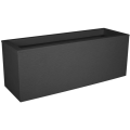 Miniatyrbild 1 av 6: EDA PLASTIQUE Balconniere Graphit Up - 25 L - 59 x 19,5 x 22,8 cm - Antracitgrå
