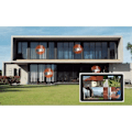Miniatyrbild 4 av 4: 2 Wi-Fi-kameror + NVR-skärmsats - LINK2HOME - 3MP, Smart Detection, 10.1 LCD-skärm