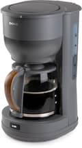 Filterkaffebryggare - DOMO - DO754K - 1,25 L - 10 koppar - Grå / Trä