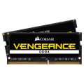 Miniatyrbild 1 av 5: RAM-minne - CORSAIR - Vengeance SODIMM 32GB (1x32GB) DDR4 3200MHz CL22 - Svart