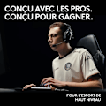 Miniatyrbild 2 av 6: Logitech G PRO X 2 LIGHTSPEED PC-headset Bluetooth-headset, löstagbar headsetmikrofon - Vit