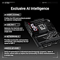 Miniatyrbild 2 av 5: Moderkort - ASUS - MAXIMUS Z890 HERO - DDR5 - PCIe 4.0 - USB 3.2