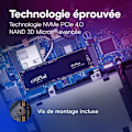 Miniatyrbild 4 av 6: Avgörande SSD -hårddisk P3 plus 2 till PCIe 4.0 NVME M.2 2280