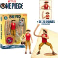 Ledad figur - ONE PIECE - Luffy - 15 cm - Från 4 år