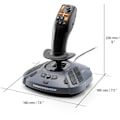 Miniatyrbild 2 av 5: Joystick för simulator - THRUSMASTER - SimTask FarmStick Joystick - Svart - Jordbruk och tung utrustning