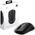 MSI VERSA 300 Trådlös Gamingmus - Svart, Bluetooth/2.4 GHz/USB