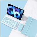 Miniatyrbillede 2 af 4: iPad Air 4 Tastatur Etui med Mus, Baggrundsbelyst Aftagelig Slank Tastatur, Flip Folio Smart Cover med Tastatur til Kvinder