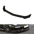 Miniatyrbild 1 av 8: 5 st Front Bumper Spoiler Splitter 110 till 140 cm Universal Bil Lip Body Kit för Modifikation