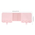 Miniatyrbilde 6 av 8: Foldbar Sprutbeskytter for Vask med Sugkopper Vannbarriere Kjøkkenutstyr Rosa