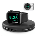 Miniatyrbilde 2 av 3: Kompatibel med Apple Watch Series 6/5/4/3/2/1/Se Oppbevaringsboks Laderstativ