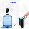 Miniatyrbild 3 av 3: Automatisk Vattenflaska Pump USB Laddning Dispenser för Hem Kontor Universal Användning Svart