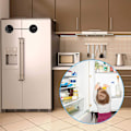 Miniatyrbild 6 av 6: Kylskåpslås Nyckelfritt Kylskåpslås Barnsäkerhet Kylskåpslås med Digitalt Lösenord Starkt Lim Kylskåpskodlås för