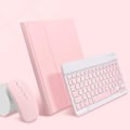 Miniatyrbillede 2 af 4: iPad Air 4 Tastatur Etui med Mus, Baggrundsbelyst Aftagelig Slank Tastatur, Flip Folio Smart Cover med Tastatur til Kvinder