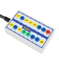 Miniatyrbilde 3 av 4: 16-pins OBDII Protokolldetektor Breakout Box Profesjonelt Bilfeildiagnostisk Verktøy
