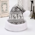 Miniatyrbild 4 av 5: Julklapp - Tjockare Varm Mössa för Män och Kvinnor - Röd Vintermössa för Dagligt Bruk