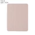 Miniatyrbilde 2 av 4: Beskyttende etui kompatibelt med iPad mini 6 uten pennholder, TPU+PU, automatisk søvn/våkne-deksel