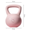 Pikkukuva 2 / 5: Pehmeä Kettlebell Naisten Kyykkyharjoitteluohjelmisto 5kg Potti Kuntosalipallot Lantion Voimaharjoittelu Hiekka Kettlebell Fitness