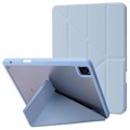 Miniatyrbild 1 av 5: Ipad Pro 13, 2024, Fodral, Origami, Stativ, Läder, Tabletskydd Multicolor Baby Blue
