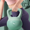 Miniatyrbild 4 av 5: Mjuk Kettlebell för Kvinnor, Squatträningsprogram, 5kg Pot Dumbbell, Höftstyrketräning, Sandsäck Kettlebell, Fitness