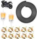 Miniatyrbild 2 av 8: Bränslefilter - 10-pack - Bensinfilter - Inline Bensinfilter med 6mm och 8mm Slanganslutningar - Universella Inline Bränslefilter