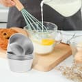 Miniatyrbillede 3 af 5: 6-delt buddingforme Donutforme Bageforme Kageforme Vandbakkelsesforme Muffinsforme Bageudstyr til Æggetærter Buddinger Cupcakes 9,5*7,3*5,1