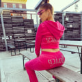 Miniatyrbild 3 av 4: Sammet Juicy Couture Set för kvinnor V Grey M
