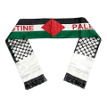 Miniatyrbild 6 av 11: Print Palestina Flag Scarf Lång Satinhals Scarf Palestina Flag Neck Sjal Jerusalem Arabisk Sash för alla åldrar NX 1