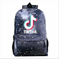 Miniatyrbillede 2 af 2: Børne Tik Tok Rygsæk Galaxy Skuldertaske Pattern 2