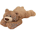 Miniatyrbillede 1 af 5: Hronsa Vægtet Kæledyr Til Angst, 19.7in 3.3lbs Vægtet Bjørnebamse Legetøj Sød Brun Bjørnepels Pude Til Voksne Drenge Piger