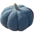 Pumpa kastkudde, pumpa fylld leksak Pumpa dekorativ kudde Blue 35CM