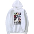 Pikkukuva 3 / 4: Taylor The Eras Tour Swift huppari vetoketjulla Casual huppari taskulla White XL
