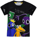 Miniatyrbilde 1 av 4: Roblox Rainbow Friends T-skjorte Barnekostyme Rainbow Cosplay Topp zy y A