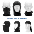 Miniatyrbild 5 av 6: Baclava - skidmask - huva - Huvudhuva - Cykelmask solskydd - Perfet V Red
