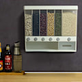 Miniatyrbild 5 av 5: 10L väggmonterad separat rishink spannmålsdispenser