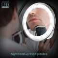 Miniatyrbild 5 av 6: 360 Rotation Flexibel LED Makeup Rakspegel Upplyst 10X