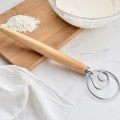 Miniatyrbild 4 av 6: Rostfritt stål Coil Äggvisp DIY Bröd Deg Verktyg Bakning