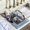 Miniatyrbild 2 av 5: Disktorkställ Gryta Pan Bestick Avloppsställ Vikbar