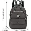 Miniatyrbild 2 av 5: Kvinnors ryggsäck Nylon axelväska Crossbody Hand