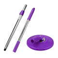 Miniatyrbild 2 av 3: Spin Mop Stång Handtag Byte Golvmopp Hem Golv