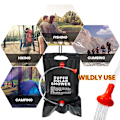 Miniatyrbild 2 av 5: Camping Pack 20L Solar Badbad Utomhusbad Vattenpåse