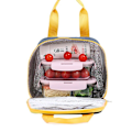 Miniatyrbild 4 av 4: Funktionell förvaringsmönster kylare Lunchbox Bärbar